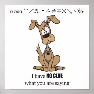 No Clue Poster