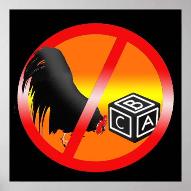 No Cockblocking Allowed Poster (Front)