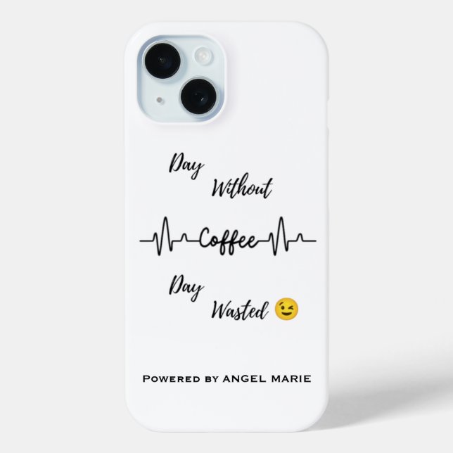 "No Coffee, No Life" iPhone / iPad case (Back)