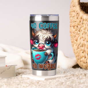 No Coffee No Workie  Insulated Tumbler