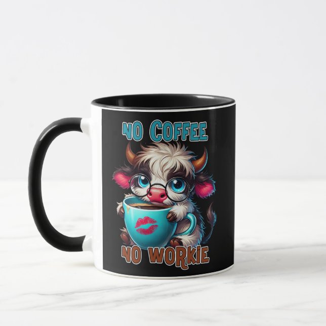 No Coffee No Workie  Mug (Left)