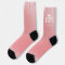 No Cold Feet Funny Pink Gradient Custom Bridal
