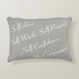 No Compromise Accent Pillow - P1