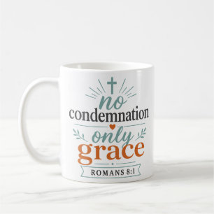 No Condemnation Only Grace Biblical Truth Coffee Mug
