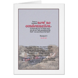 NO Condemnation - Romans 8:1
