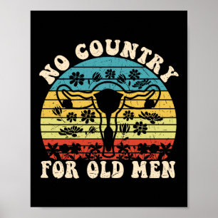 No Country For Old Man Uterus Poster