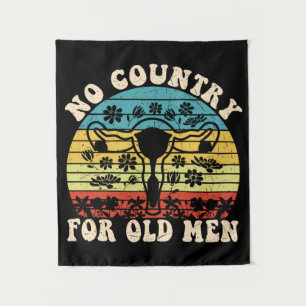 No Country For Old Man Uterus Tapestry
