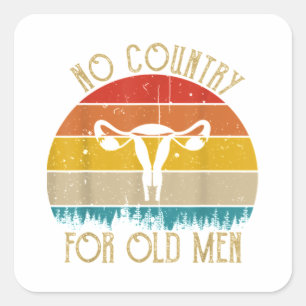 No country For Old Men Vintage Essential  Square Sticker