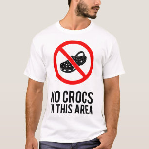 No Crocs T-Shirt