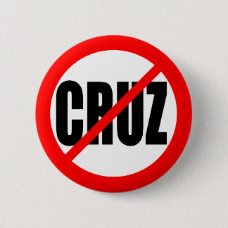 "NO CRUZ" 2.25-inch 2 Inch Round Button