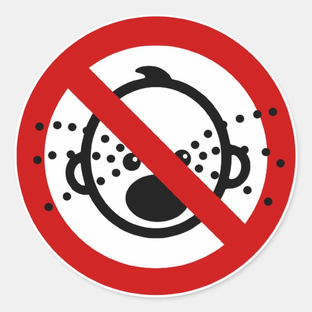 NO Cry Babies ⚠ Thai Airport Sign ⚠ Classic Round Sticker (Front)