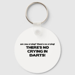 No Crying - Darts Keychain