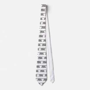 No Crying in Accounting Tie