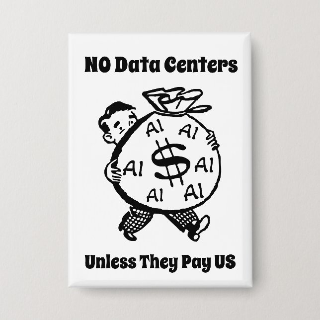 No Data Centres Unless They Pay Us (Front)