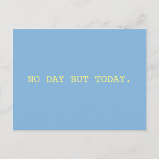 No Day // Rent Postcard
