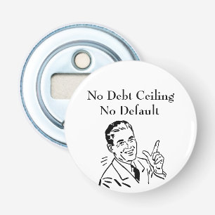 No Debt Ceiling, No Default Bottle Opener