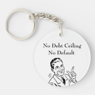 No Debt Ceiling, No Default Keychain