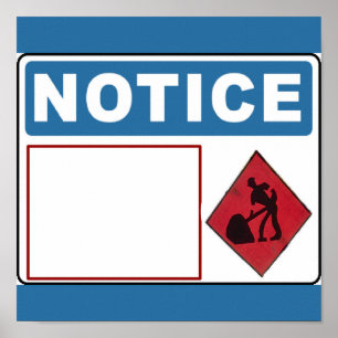 No Digging on Premises, add text, Sign