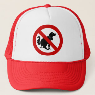 NO Dog Fouling ⚠ Thai Sign ⚠ Trucker Hat