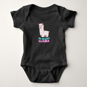 No Drama Llama Baby Bodysuit