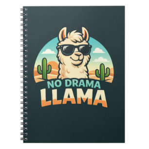 No Drama Llama - Critter Kingdom Notebook