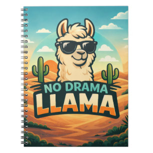 No Drama Llama - Critter Kingdom Notebook