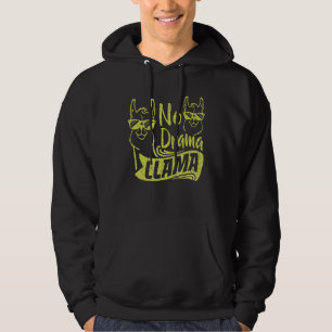 No Drama Llama For Men Women Kids  Animal  3 Hoodie