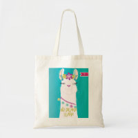 No Drama Llama illustration Monogram