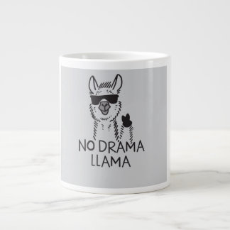 No drama llama large mug