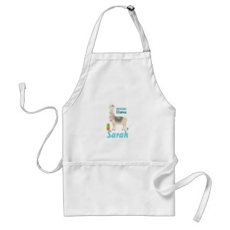 No Drama Llama Personnalised Standard Apron