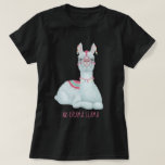 No Drama Llama T-Shirt<br><div class="desc">Derpy llama</div>