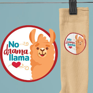 No Drama Llama (Warm) Yellow Socks