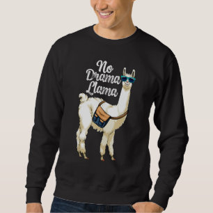No Drama Llama Women Llama Animal Love 4 Sweatshirt