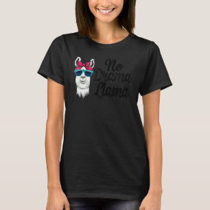 No Drama Llama   Women Llama Animal Love T-Shirt