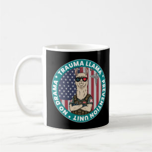 No Drama Trauma Llama Nurse Funny EMS Gift Coffee Mug