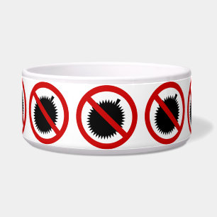 NO Durian Tropical Fruit ⚠ Thai Sign ⚠