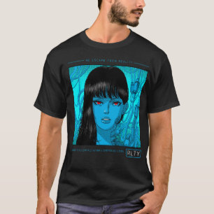No Escape From Reality – Cyberpunk Aesthetic T-Shirt