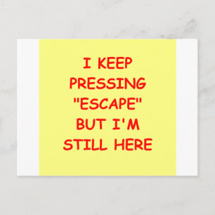 no escape postcard