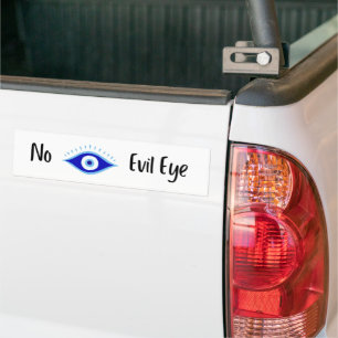 No Evil Eye  Bumper Sticker