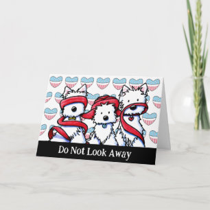 No Evil Westies Card