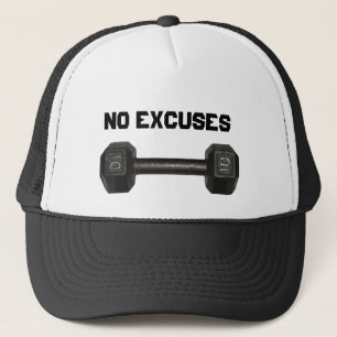 "No Excuses" Casquette Dumbbell