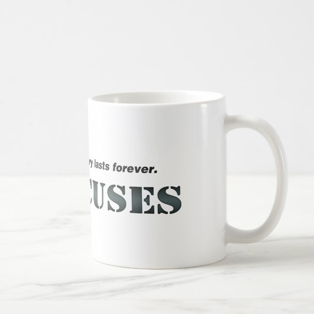 No Excuses Mug 2 (Right)