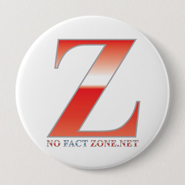 No Fact Zone - Zoner button (Front)