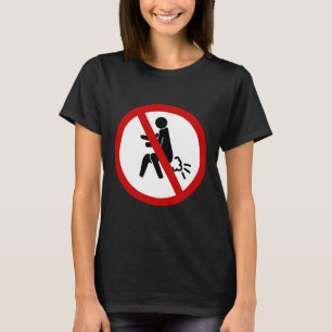 NO Farting ⚠ Funny Thai Toilet Sign ⚠ T-Shirt
