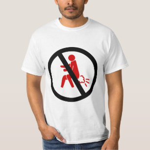 NO Farting ⚠ Funny Thai Toilet Sign ⚠ T-Shirt