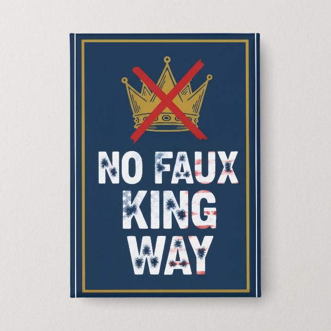 No Faux King Way (Front)