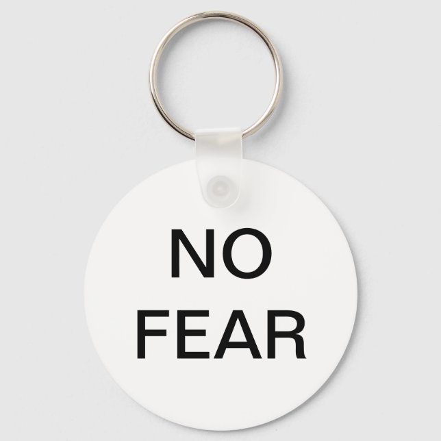 "No Fear" Key Chain (Front)
