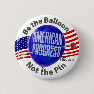 No Filibusters 2 Inch Round Button