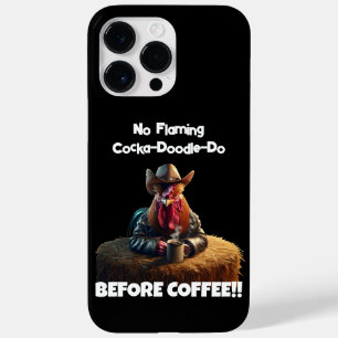 No Flaming Cocka-Doodle-Do Case-Mate iPhone 14 Pro Max Case