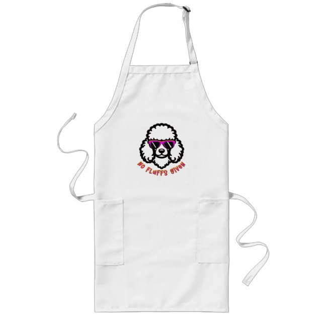 No Fluffs Given Long Apron (Front)